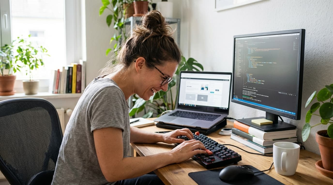 Professional at work